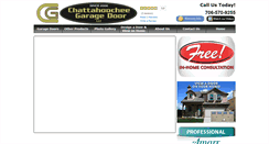 Desktop Screenshot of chattahoocheedoor.com